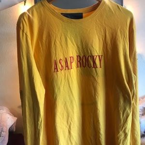 ASAP rocky L long sleeve shirt